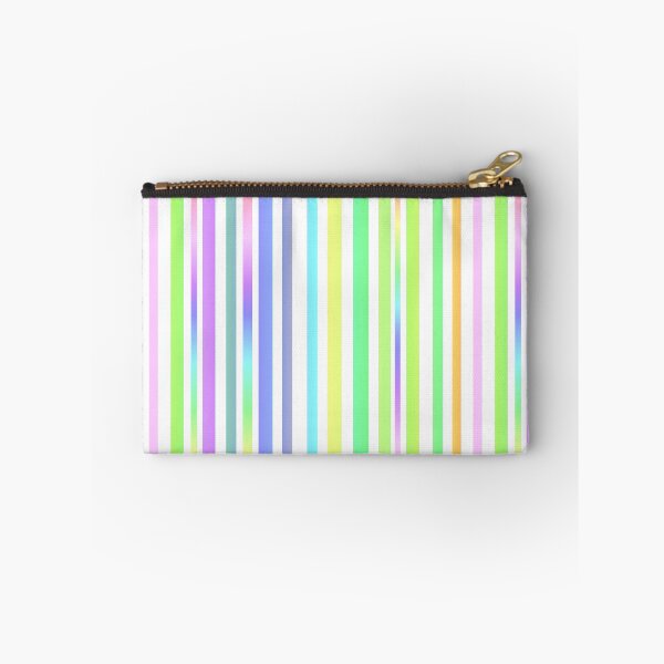 Item preview, White and pastel colors striped  | pastel colors pattern designed and sold by lausn.