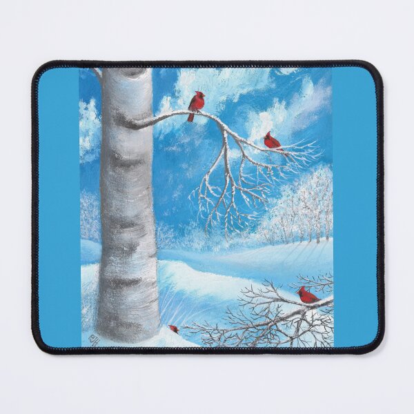 Item preview, Red Cardinal Snowscape designed and sold by PhilipHarvey.