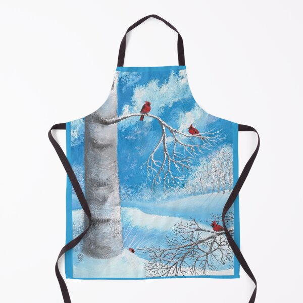 Item preview, Red Cardinal Snowscape designed and sold by PhilipHarvey.