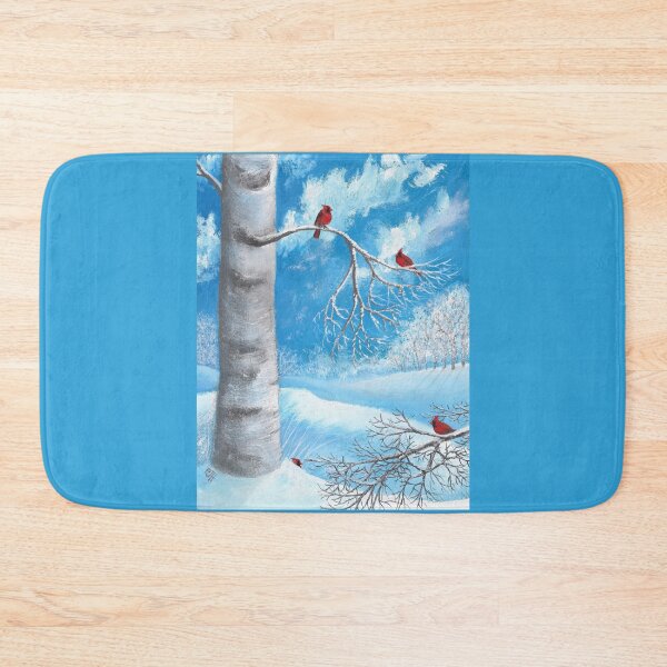 Item preview, Red Cardinal Snowscape designed and sold by PhilipHarvey.