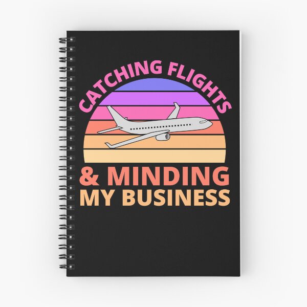Item preview, Catching Flights And Minding My Business Vintage designed and sold by Nepaz-Designs.