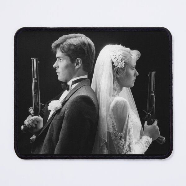 Item preview, Bride and groom with dueling pistols, c.1980s designed and sold by ScienceSource.