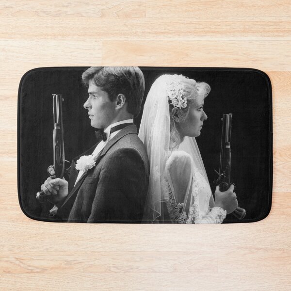 Item preview, Bride and groom with dueling pistols, c.1980s designed and sold by ScienceSource.