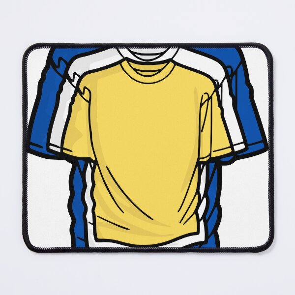 Item preview, blue, white, yellow superimposed t-shirt designed and sold by mrelax57700.