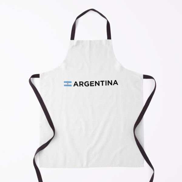 Item preview, Argentina with Small Flag - Bandera Oficial de Ceremonia (Black Text) designed and sold by STUDIO-72.