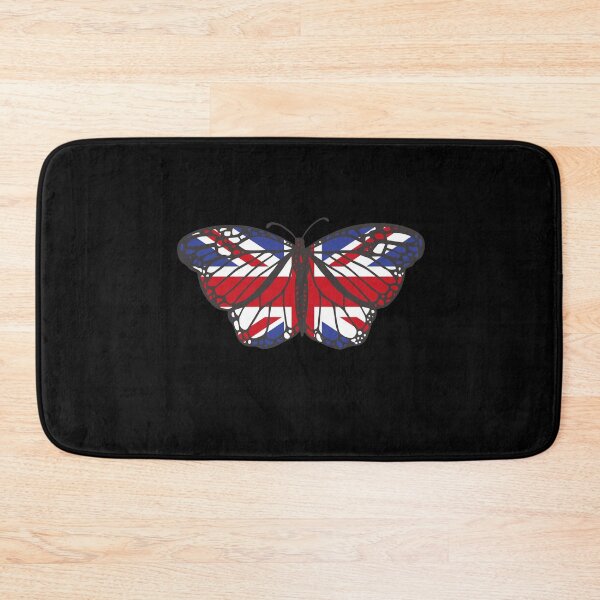 Artikelvorschau, Schmetterling Großbritannien Flagge entworfen und verkauft von DerSenat.