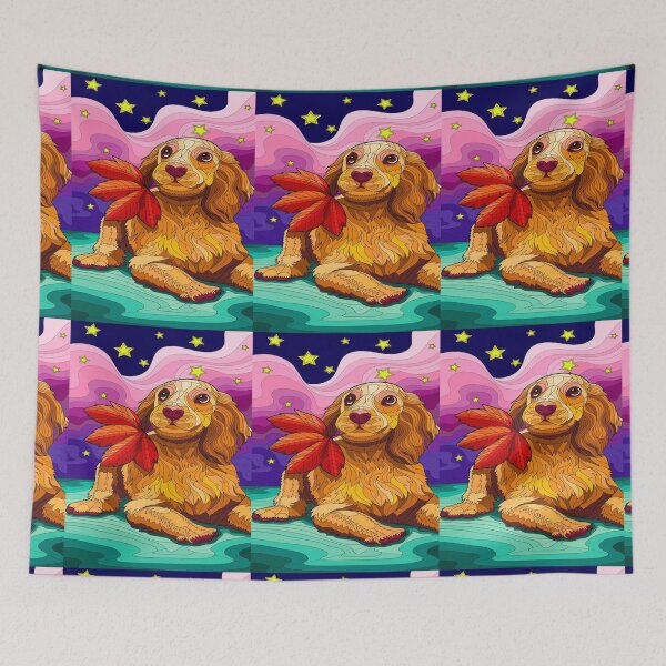 Item preview, Dog Waving  || Artwork||  designed and sold by Artw0rld.