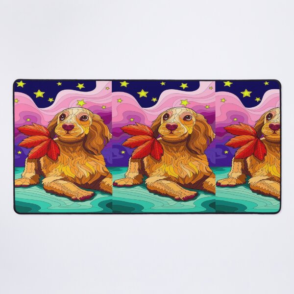 Item preview, Dog Waving || Artwork|| designed and sold by Artw0rld.