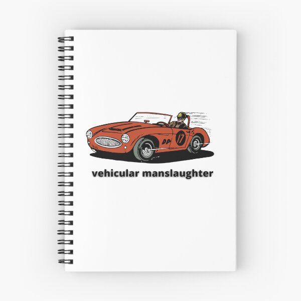 Item preview, vehicular manslaughter designed and sold by GetNew.