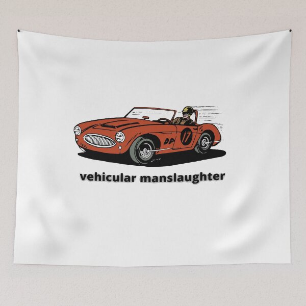 Item preview, vehicular manslaughter designed and sold by GetNew.