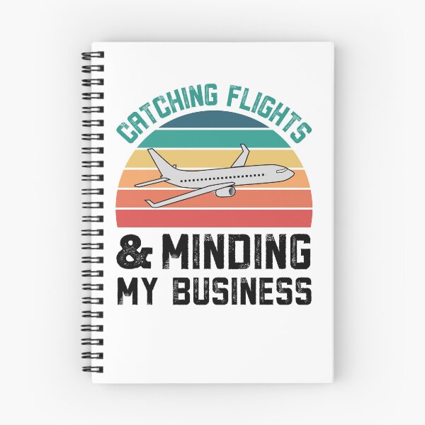 Item preview, Catching Flights And Minding My Business Vintage Distressed White designed and sold by Nepaz-Designs.