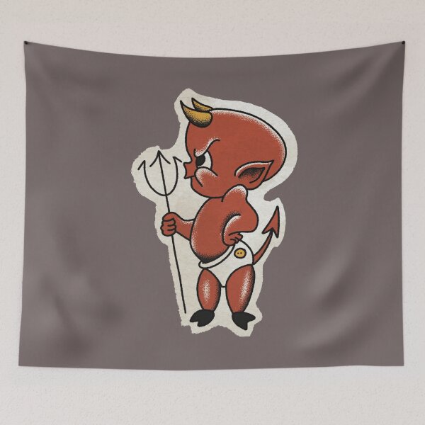 Item preview, Little hot stuff devil flash designed and sold by Elixerdesign.