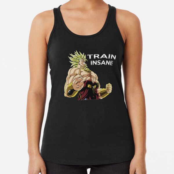 Broly Train Insane Racerback Tank Top