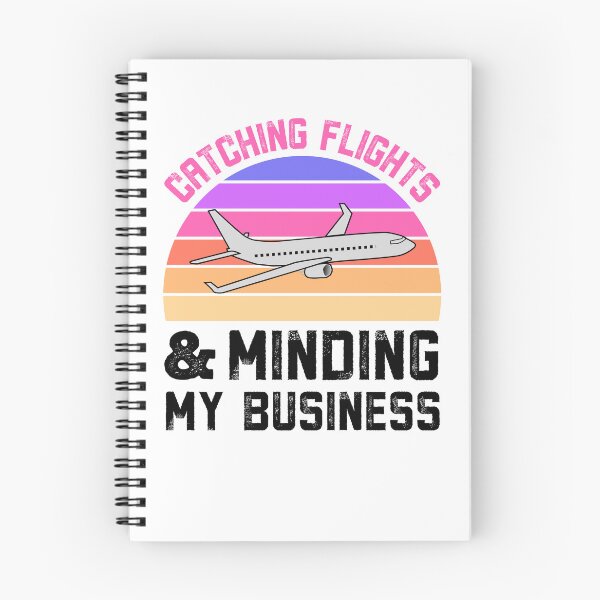 Item preview, Catching Flights And Minding My Business Vintage Distressed White designed and sold by Nepaz-Designs.
