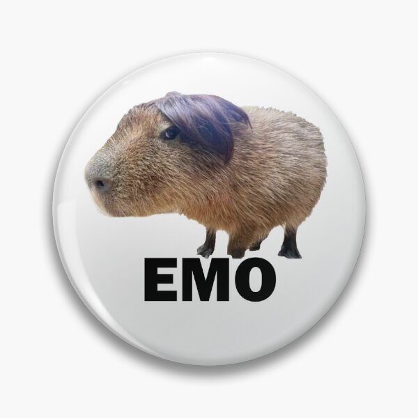 Item preview, emo capybara designed and sold by mhudakova.
