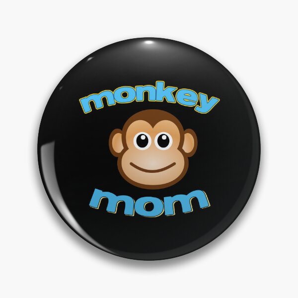 Item preview, monkey mom designed and sold by EverGlow Designs.