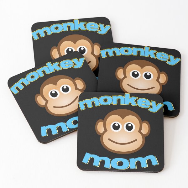 Item preview, monkey mom designed and sold by EverGlow Designs.
