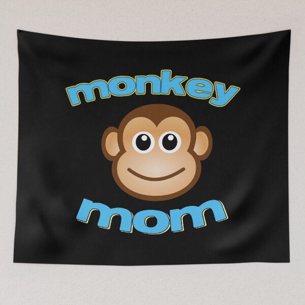 Item preview, monkey mom designed and sold by EverGlow Designs.