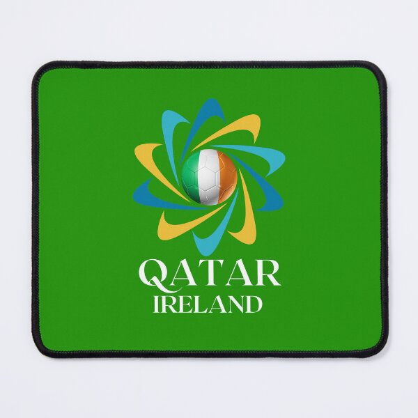 Item preview, Qatar Football soccer team Ireland designed and sold by DesignsbyMona.