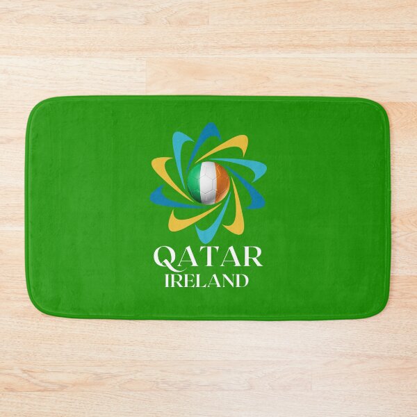 Item preview, Qatar Football soccer team Ireland  designed and sold by DesignsbyMona.