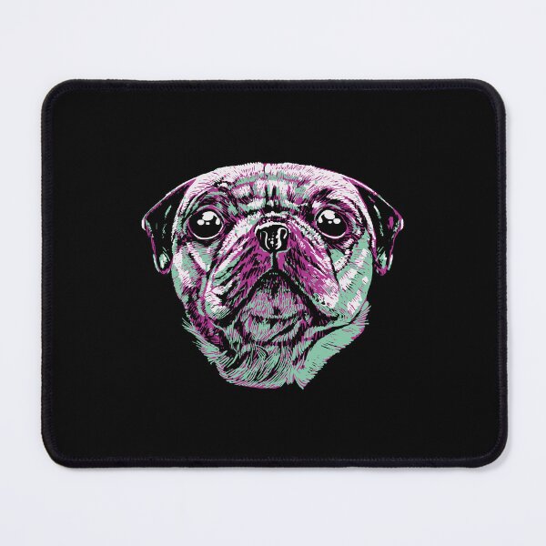 Item preview, Colorful pug dog designed and sold by DerSenat.