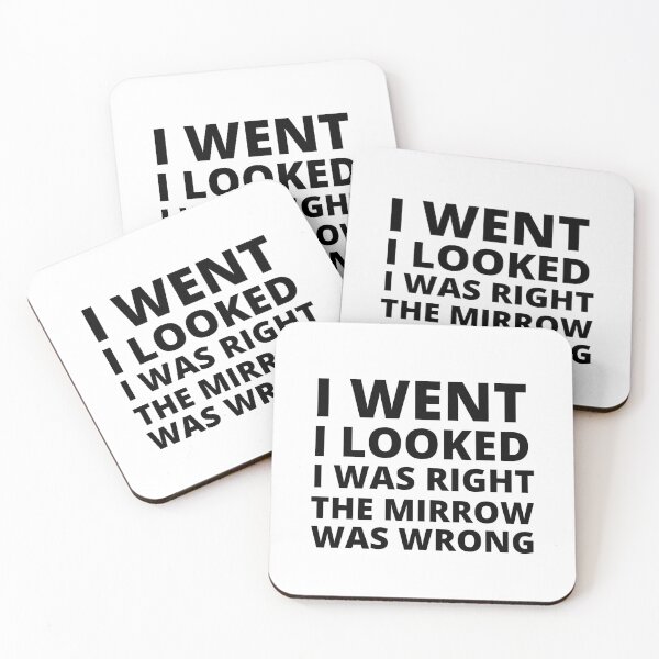 Item preview, The mirror was wrong. designed and sold by tabykid.