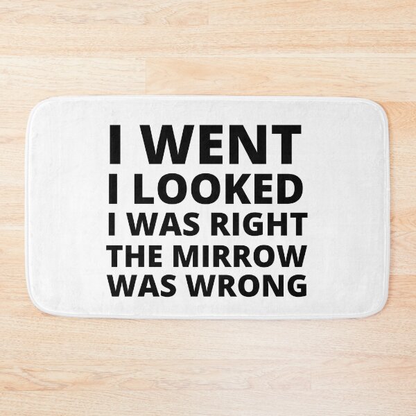 Item preview, The mirror was wrong. designed and sold by tabykid.