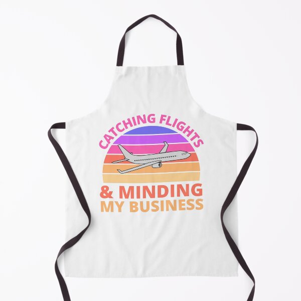 Item preview, Catching Flights And Minding My Business Vintage White designed and sold by Nepaz-Designs.