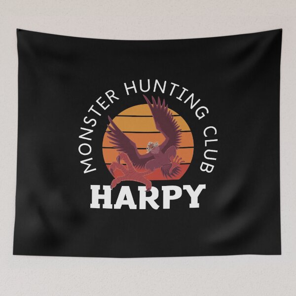 Item preview, Harpy - Monster Hunting Club - Fantasy - Funny designed and sold by Fenay Designs.