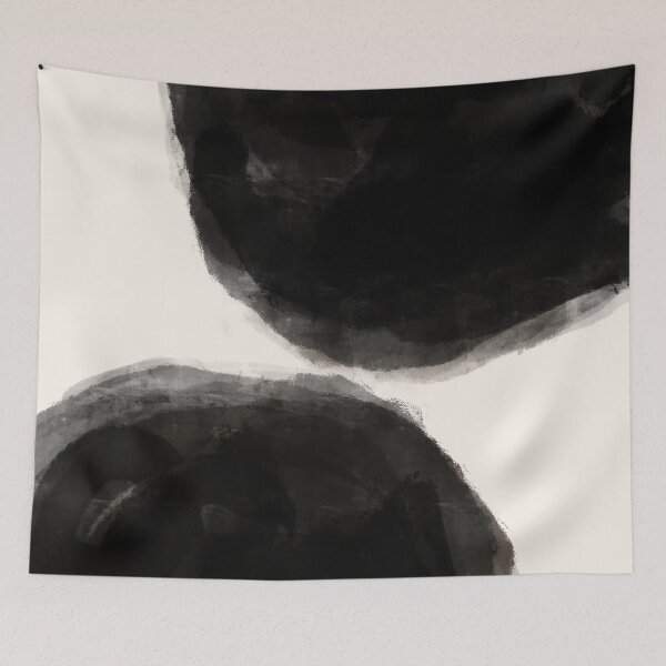 Item preview, Monochrome Balanced Blobs designed and sold by cadinera.
