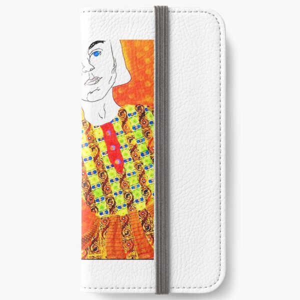 Angry Girl Collection Leggings iPhone Wallet