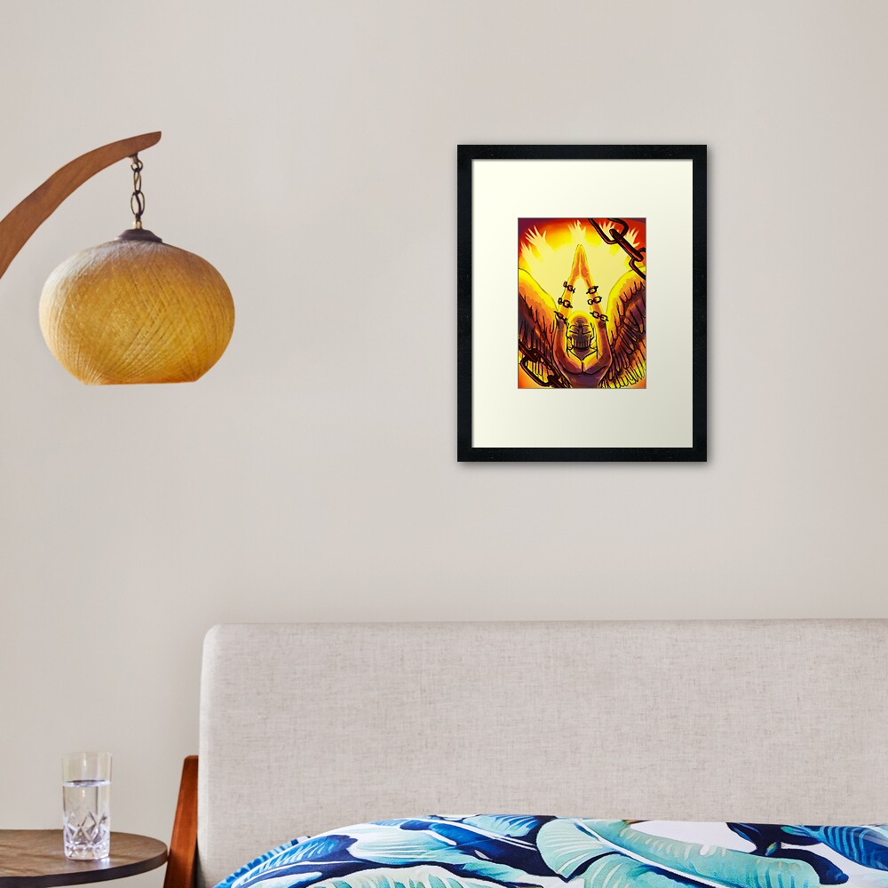 Alpha Framed Art Print