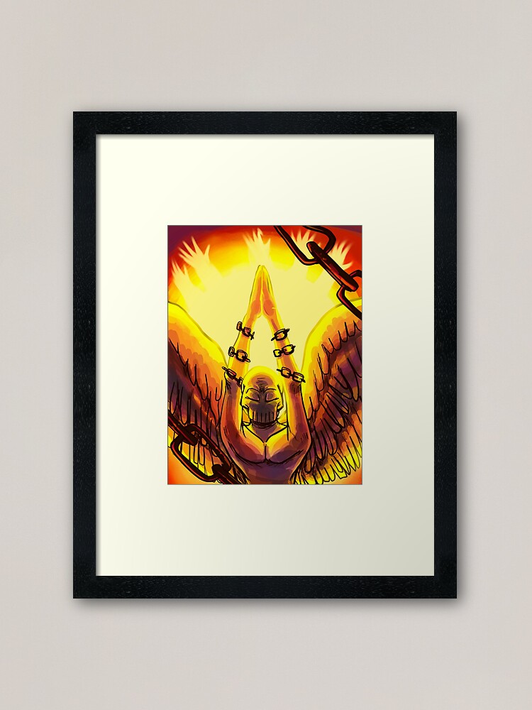 Alternate view of Alpha Framed Art Print
