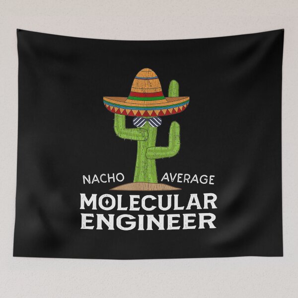 Item preview, Fun Funny Molecular engineer Humor Gifts, Funny Cactus illustration distressed Design Meme Saying Molecular engineer Dad Husband Christmas Fathers Day Gift designed and sold by xlnv.