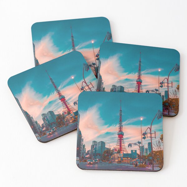 Item preview,  Aesthetic Tokyo Tower Japan designed and sold by Avani01.