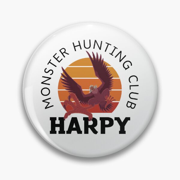 Item preview, Harpy - Monster Hunting Club - White - Fantasy - Funny designed and sold by Fenay Designs.