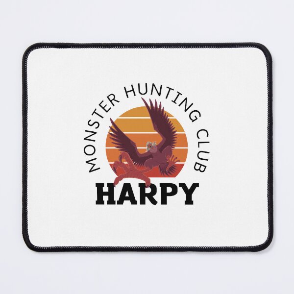 Item preview, Harpy - Monster Hunting Club - White - Fantasy - Funny designed and sold by Fenay Designs.