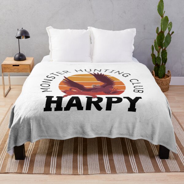 Item preview, Harpy - Monster Hunting Club - White - Fantasy - Funny designed and sold by Fenay Designs.