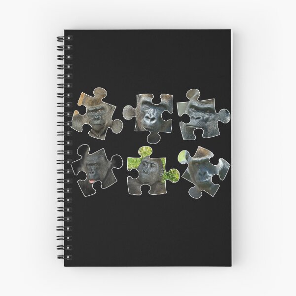 Item preview, Gorilla Family - Pieces Of A Puzzle designed and sold by rawshutterbug.