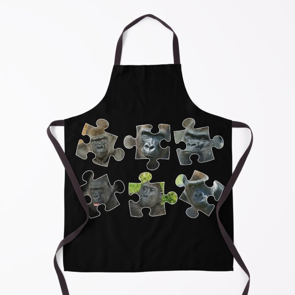 Item preview, Gorilla Family - Pieces Of A Puzzle designed and sold by rawshutterbug.