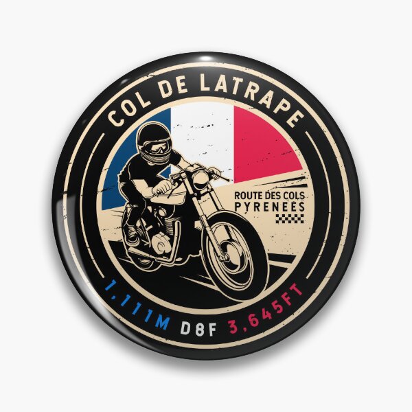 Item preview, Col de Latrape | Route des Cols | Motorcycle designed and sold by KrisSidDesigns.