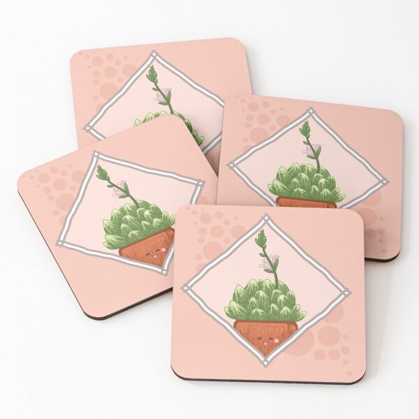 Item preview, Succulent Plant Haworthia Cooperi Succulent in a Rectangle Frame designed and sold by Khotekmei.