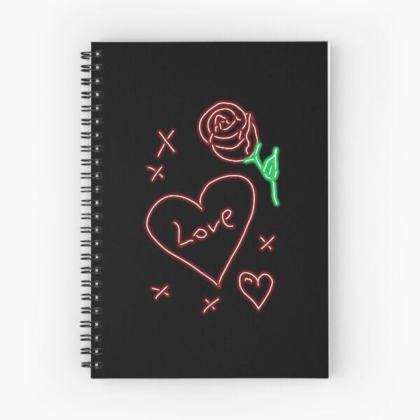 Item preview, Neon love heart graffiti  designed and sold by ScarletPanda.
