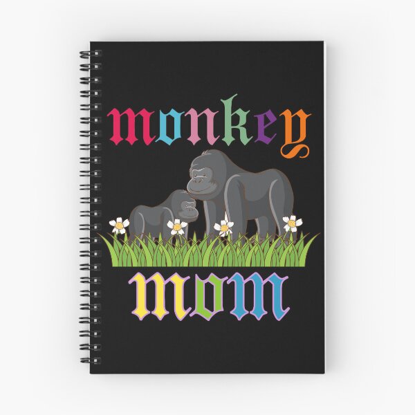 Item preview, monkey mom designed and sold by EverGlow Designs.