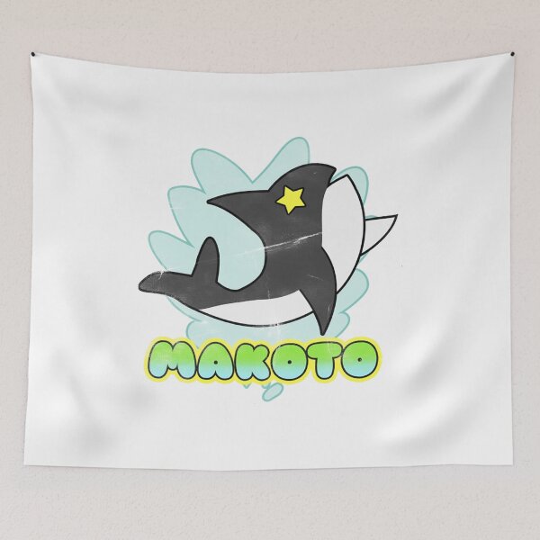 Item preview, Makoto Killer Whale Grunge designed and sold by DRKNT.