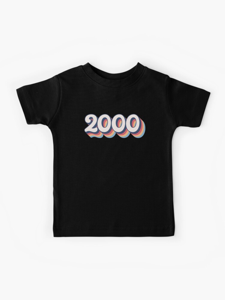 2000 Year Retro Vintage Rainbow