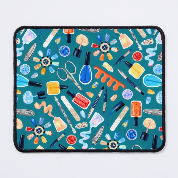 Item preview, Shimmery Fingernail Equipment - Teal designed and sold by TigaTiga.