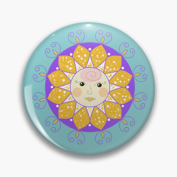 Item preview, Cute Sunface Seamless Pattern designed and sold by AleFairyland.