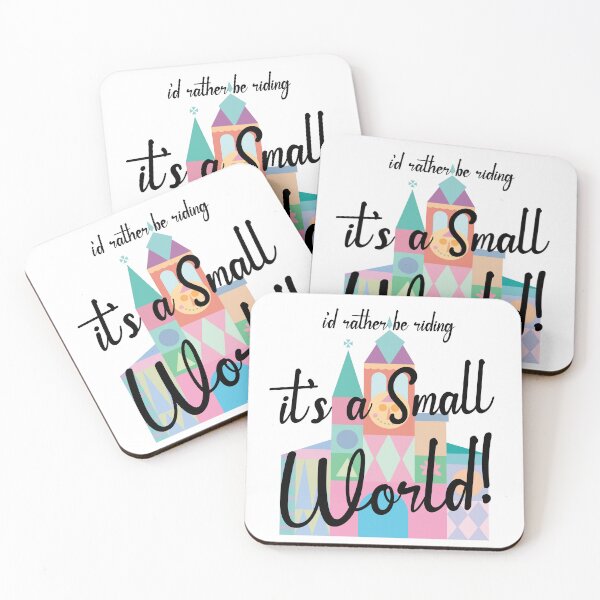 Item preview, I'd Rather be Riding It's A Small World designed and sold by andycdesigns.