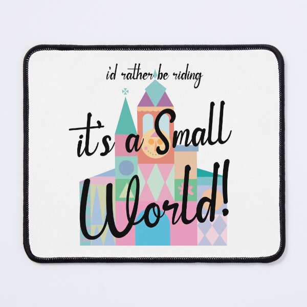 Item preview, I'd Rather be Riding It's A Small World designed and sold by andycdesigns.
